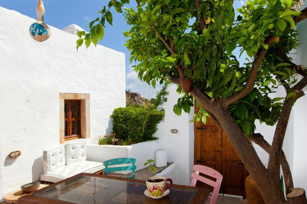 Casalindos Cottage Bagian luar foto